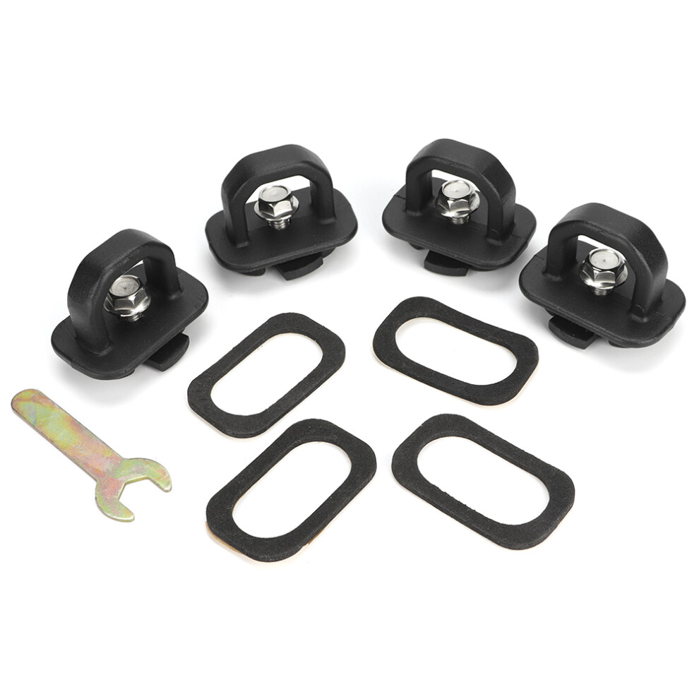 Truck Bed Side Wall Tie Down Anchors Dur And Anti Corrosion Easy To Install High Strength Cast Aluminum Retractable And Detachable Pickup Accs 9190834473864