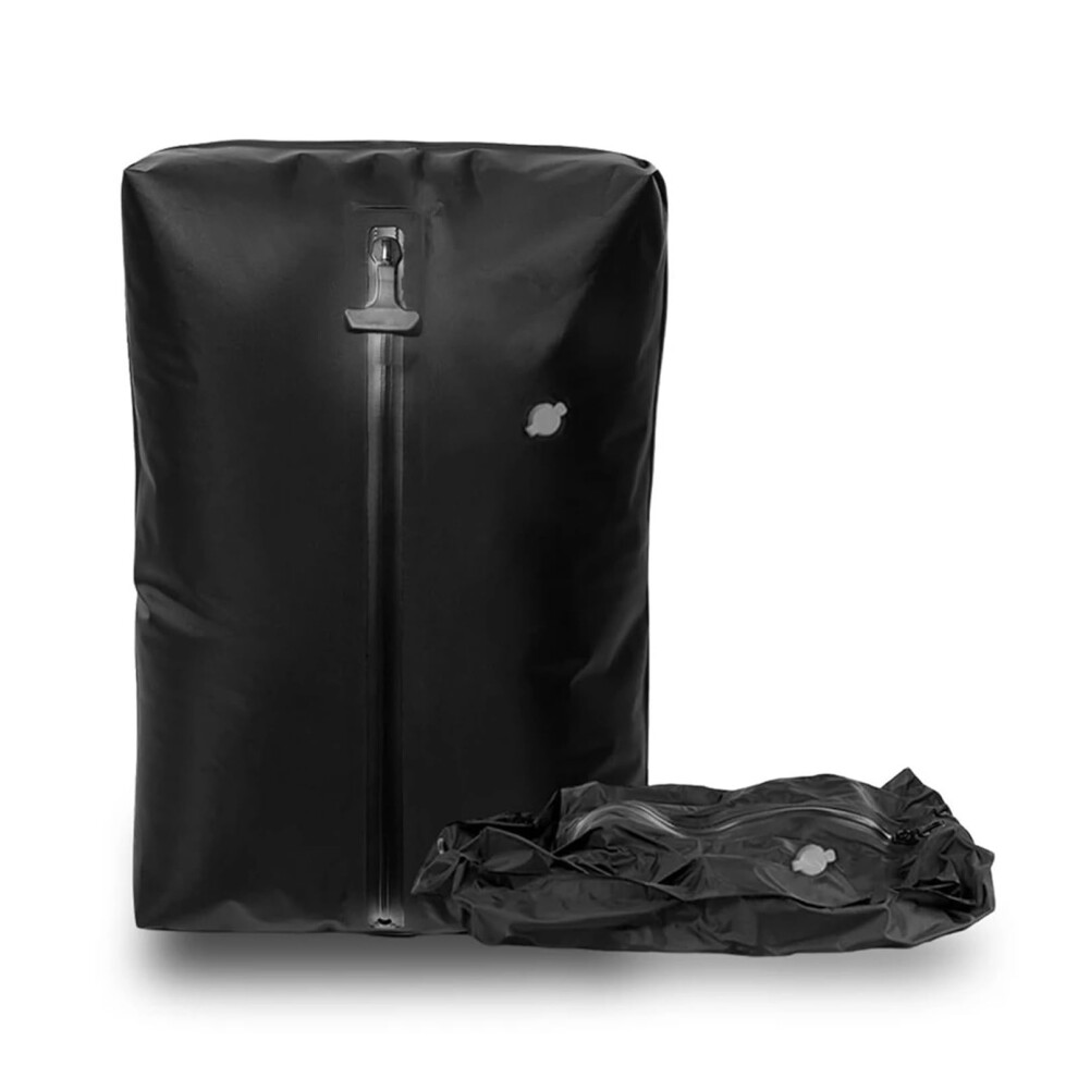 Motor Pannier Bag Vacuum Compression Luggage For Clothes And Backpacks Motorbike Saddle Bags Without Window Black 9189345970153