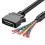 SCSI Cable with Screw Lock 28AWG CN26P 1.5m Speed Data Transfer and Secure Connection 1