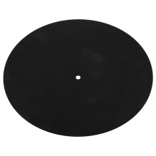 Tapis de vinyle antistatique en feutre de laine douce, 12-Noir