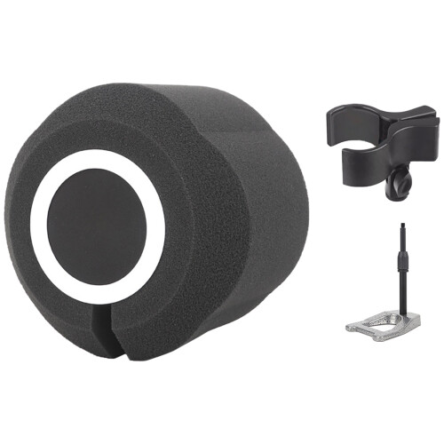Couverture insonorisée pour Microphone,-C3 Clip à ressort petit