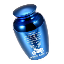 Dog Urns,Cats Urns Tiny Cremation Urn for Human Pet-Blue
