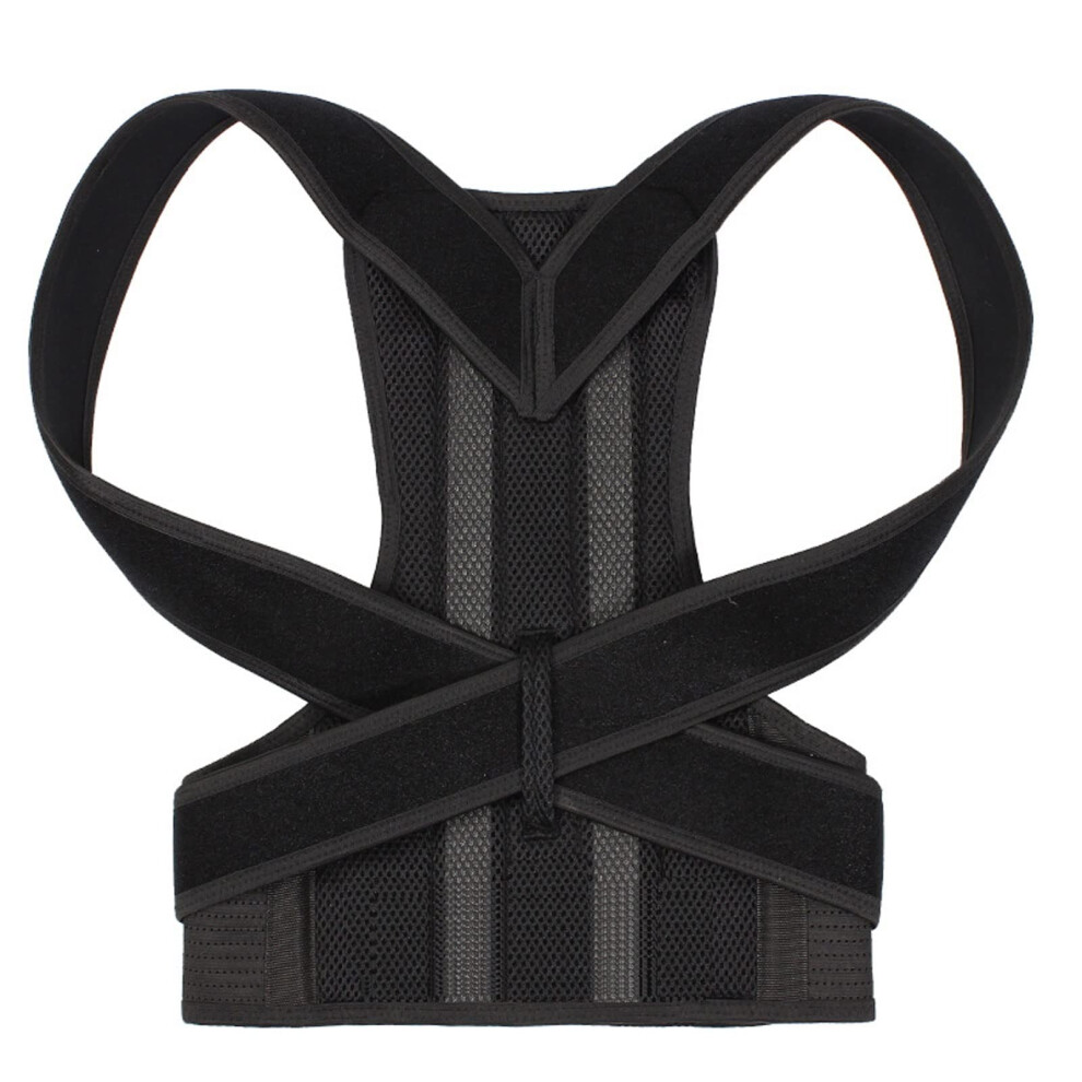 Back Support Posture Corrector for Women and Men, Back Support Shoulder Straightener (Size: XXL)