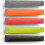 Reflective Bike Frame Protector Stickers 2pcs AntiScratch MTB Road Bicycle Chain Guard Orange 3