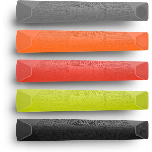 Reflective Bike Frame Protector Stickers 2pcs AntiScratch MTB Road Bicycle Chain Guard Orange 2