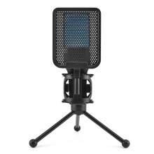 Noise Cancelling USB Condenser Microphone with Colorful Stand
