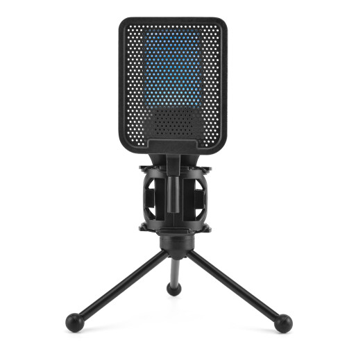 Noise Cancelling USB Condenser Microphone with Colorful Stand