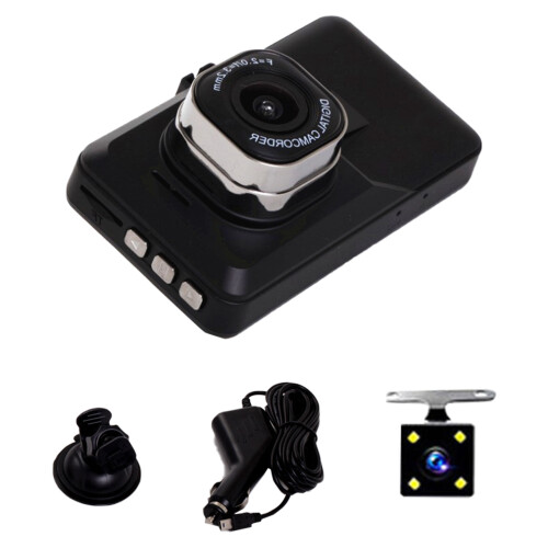 Car Dashboard Camera Front and Rear Full 1080P with-Dual camera