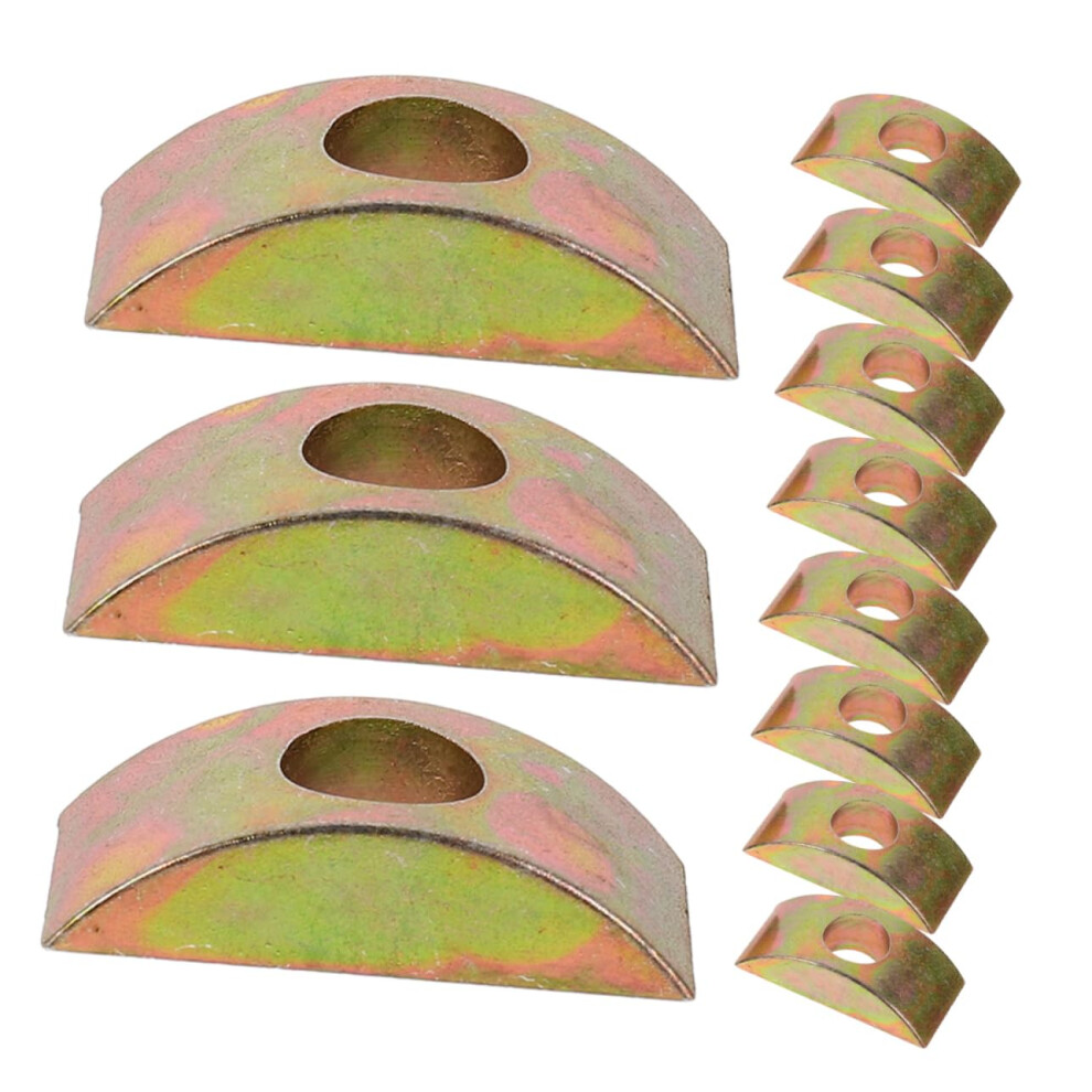 20Pcs Metal Washers Connectors For Furniture Zinc Alloy Spacer Nut Set For Wooden Furniture Sturdy Hardware Components 9412369971937