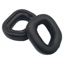 Oortelefoon oorkussens Cover Oorkussens voor-Zwarte eiwithuid