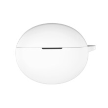 Earphone Case for Buds Soft Silicone Cover Headphone-White
