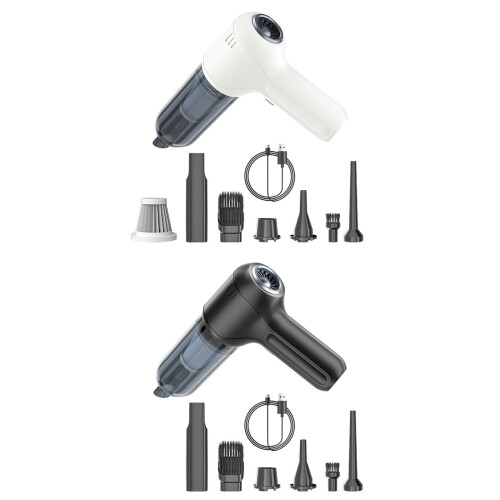Aspirateur de voiture facile à utiliser avec diverses-Blanc 1