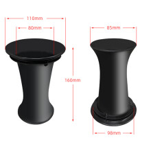 Subwoofer Woofer Inverted Tube Speaker Inverter Tube for-98x160