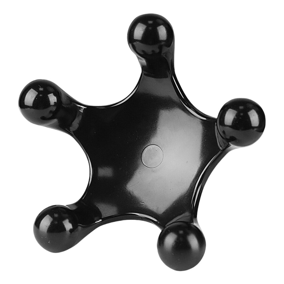 Deep Tissue Trigger Point Massager Handheld Massager for Neck Shoulder and Back Relief Black