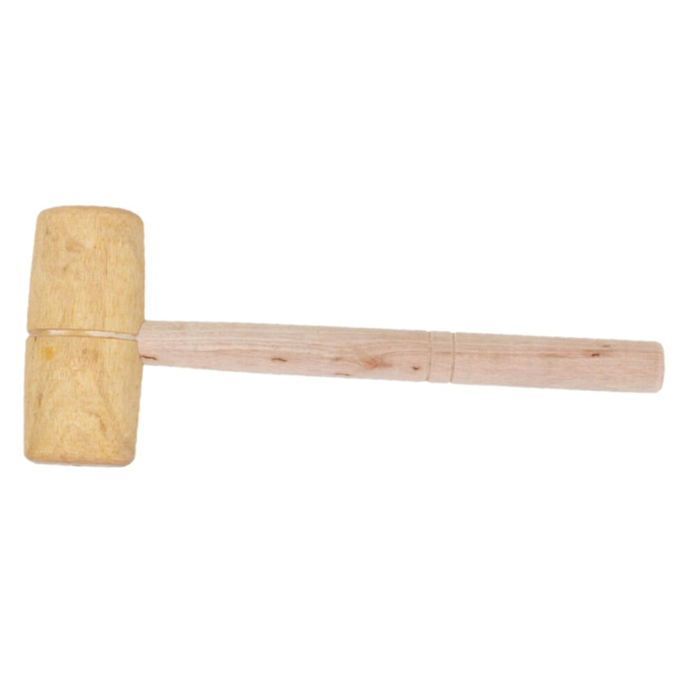 Wooden Mallet For Leatherworking And Woodworking Multipurpose Woodworking Hammer, Compact Sturdy Robust Construction 9189345970832