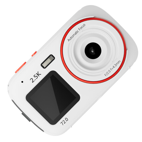 Reisvriendelijke camera met multifunctionele digitale camera-Wit