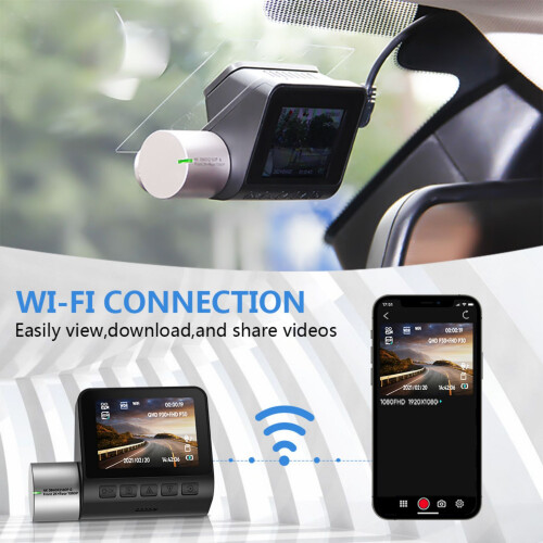 Autodashboardcamera met parkeerbewaking 170-2K dubbele camera 1