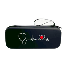 Étui pour stéthoscope avec intérieur spacieux pour accessoires à