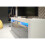 TV Unit 160cm Shine - White & Grey Gloss Doors and LED Lights 3