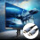Cable with 16K Capabilities, 80Gbps, Ensures 8K@240Hz and-3m 4