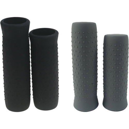 Electric Scooter Handlebar Grip NonSlip Silicone Replacement Grey 2