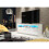 TV Unit 160cm Shine - White with Gloss Doors and LED Lights 2