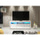 TV Unit 160cm Shine - White with Gloss Doors and LED Lights 5