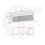 TV Unit 160cm Shine - White with Gloss Doors and LED Lights 7
