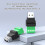 Adaptateur de prise USB 2.0 USB 2.0 TypeA-tête d'homme 5