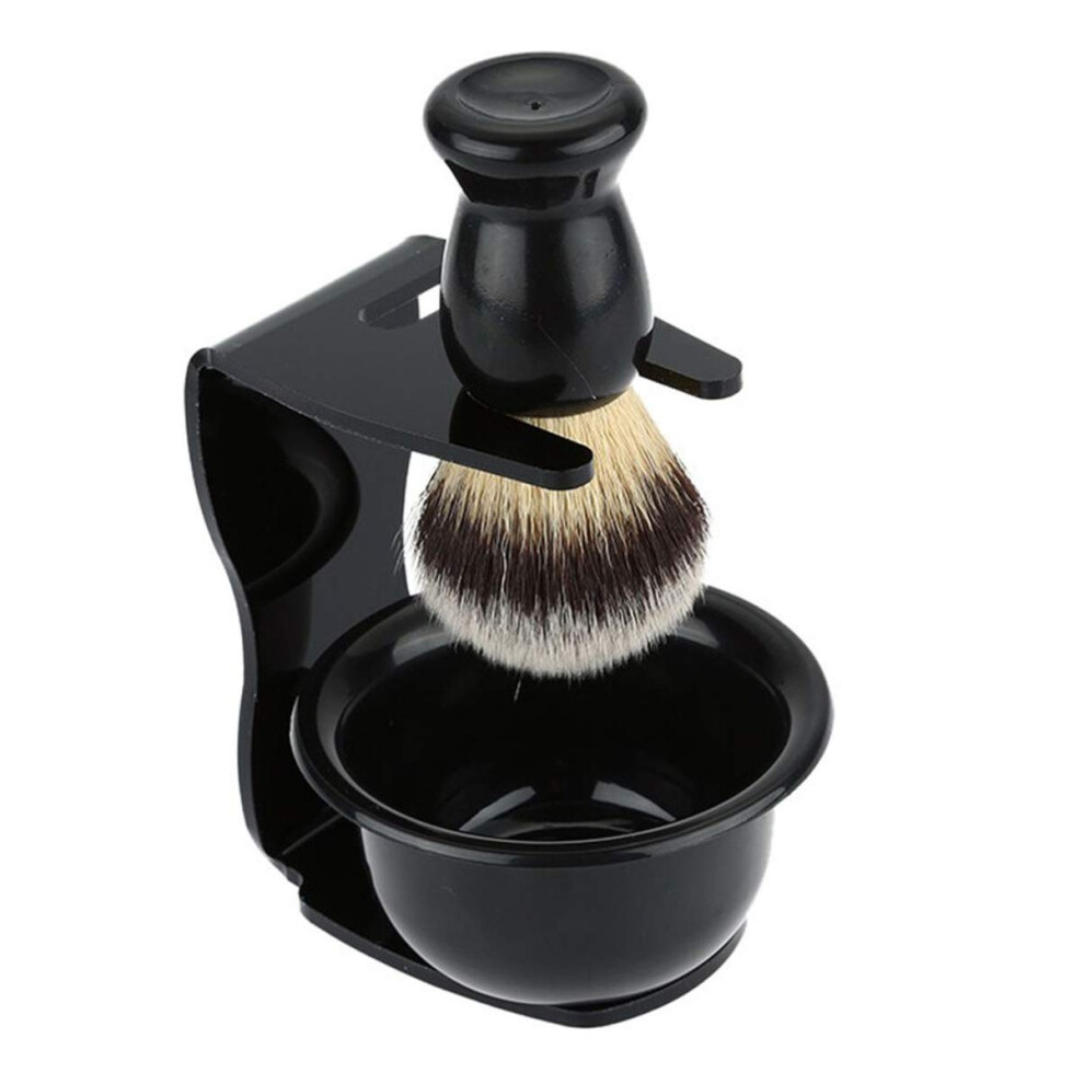 Men's grooming set, shaving sets, razor brush holder and razor brush stand set, shaving bowl for facial cleansing.