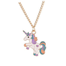 Unicorn Necklace for Women and Girls, Colorful Pendant Necklace for Girls