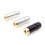Lot de 2 connecteurs Standard 3.5mm, prise-argent brillant 6