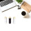 Lot de 2 connecteurs Standard 3.5mm, prise-argent brillant 4
