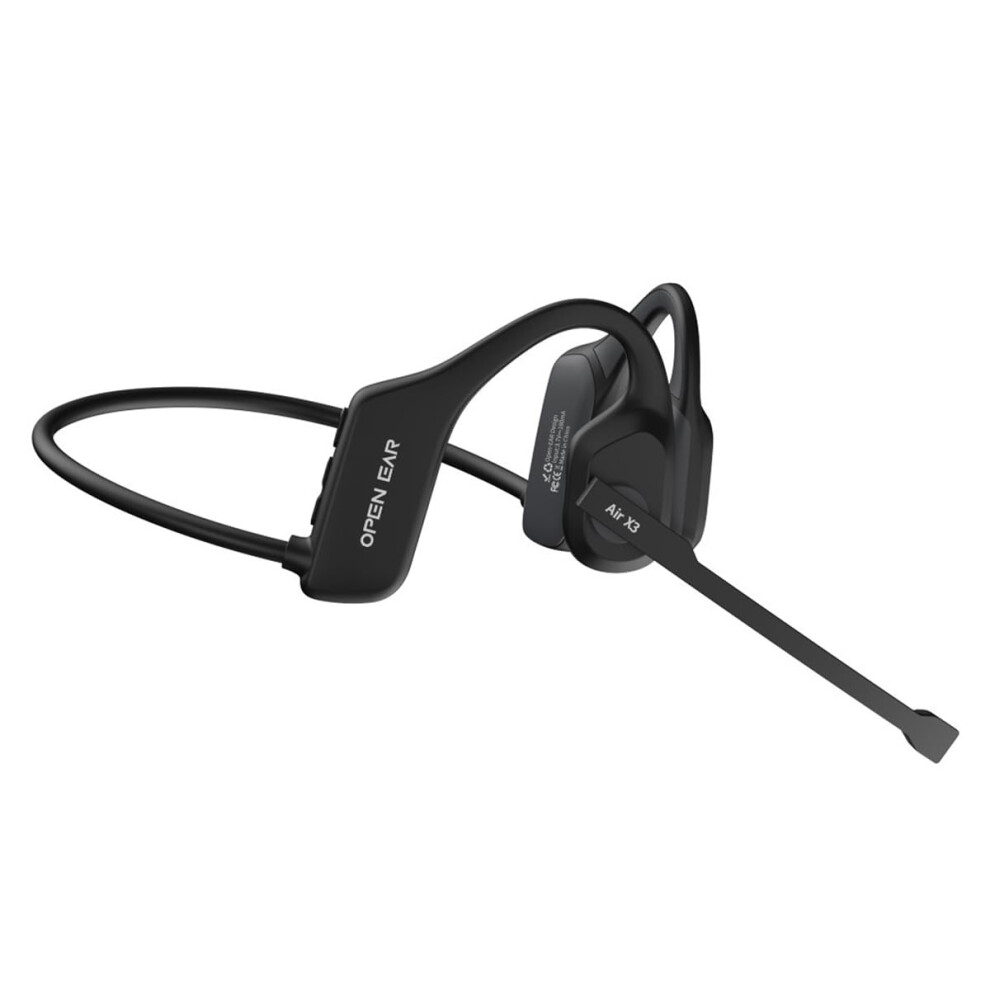 Bone Conduction Headphones Bluetooth Headset Enc Noisecanceling Microphone Openear Waterproof For Trucker Drivers 9189345971204