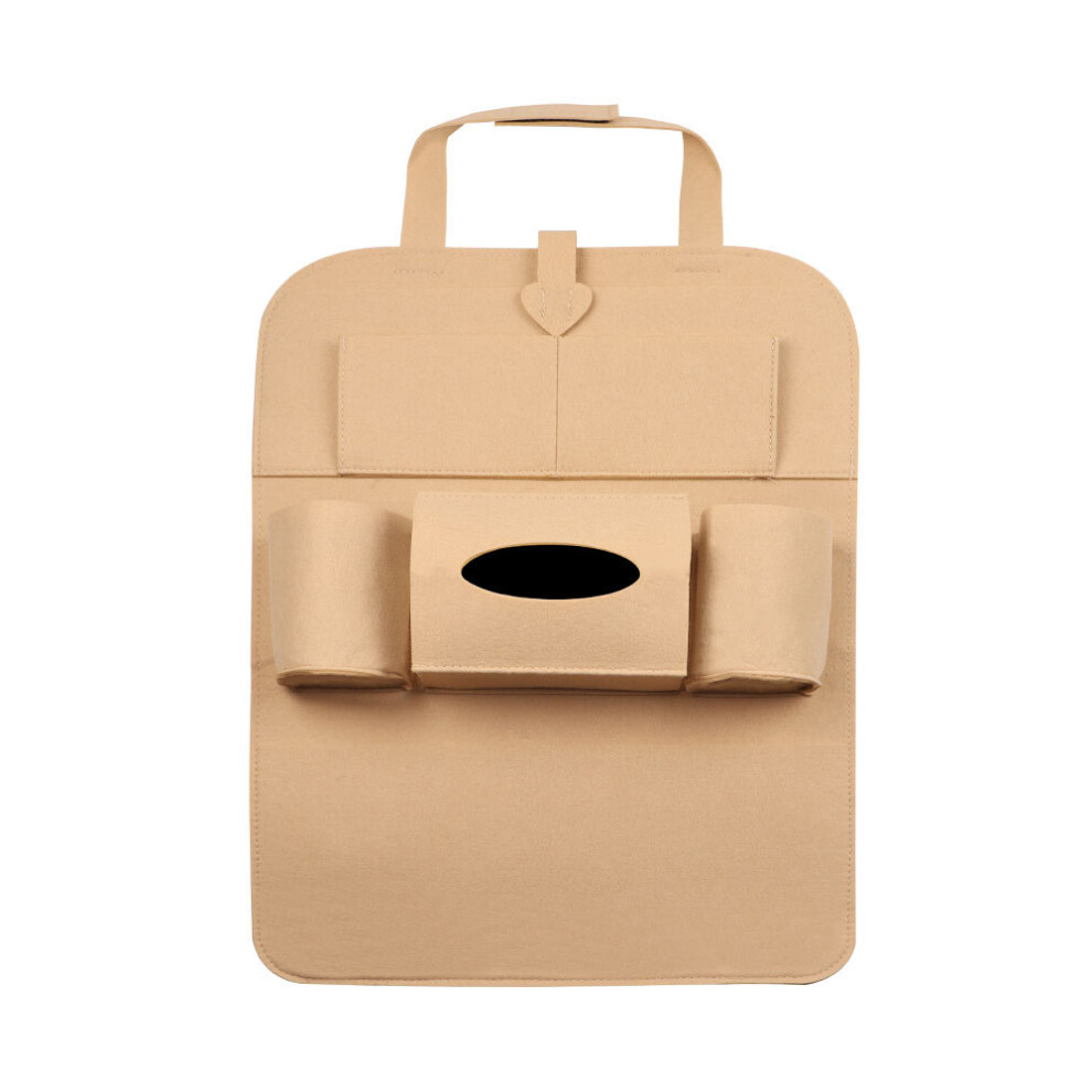 Backseat Organizational Solution, Durable Pu Leather Multi-Purpose Car Accessory For All Vehicles, Ideal Gift Choice 9138057225785