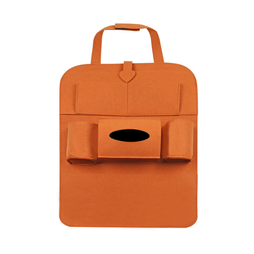 Backseat Organizational Solution, Durable Pu Leather Multi-Purpose Car Accessory For All Vehicles, Ideal Gift Choice 9138057225815