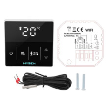 Sprachgesteuerter Thermostat, programmierbares WLAN-Gerät für optimalen Wohnkomfort, digitaler Touchscreen mit fortschrittlicher