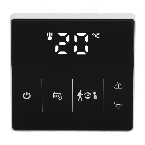 Intelligent Heating Controller, Smart Thermostat Programmable Touchscreen Display for Home 90-240V 1