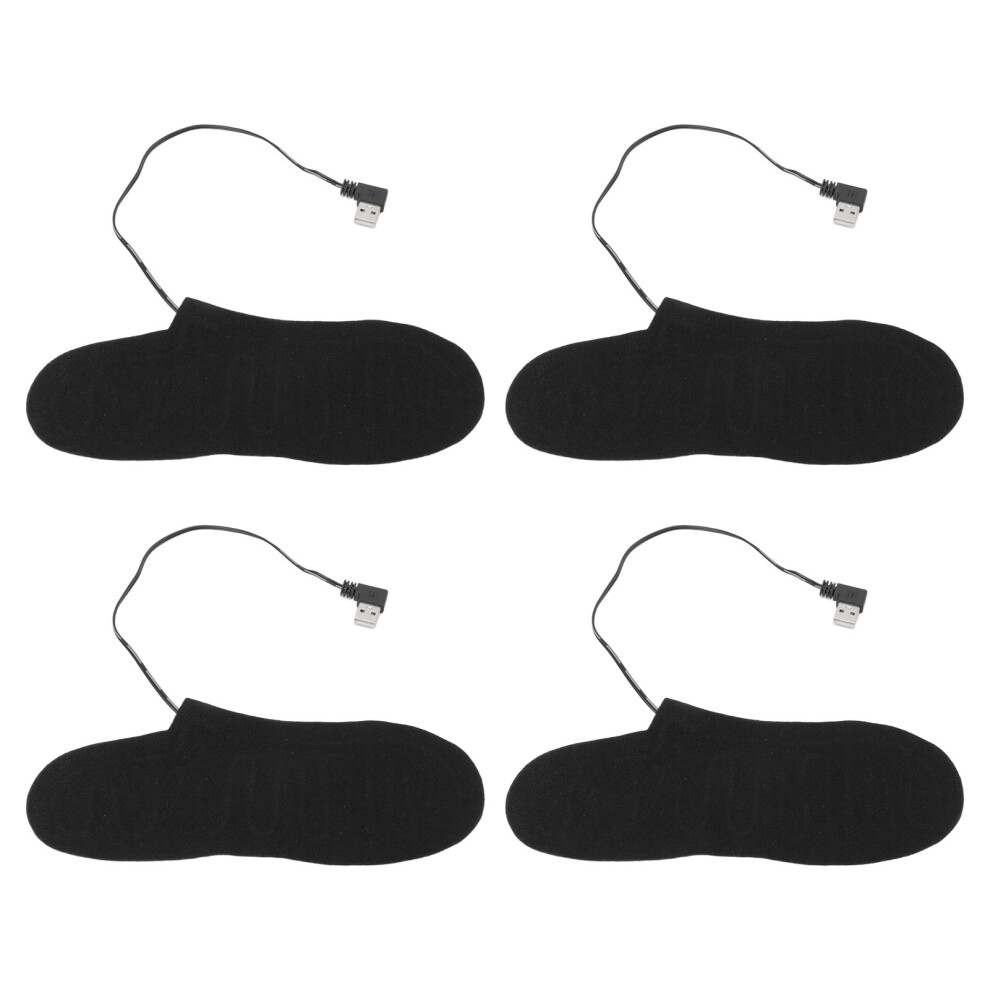 Electric Heated Insoles: USB Rechargeable Warmers for Cold Weather 22cm