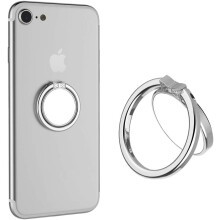 Supporto ad anello in metallo dal design ergonomico per telefono, applicazione universale con la maggior parte degli smartphone e tablet, compatibile