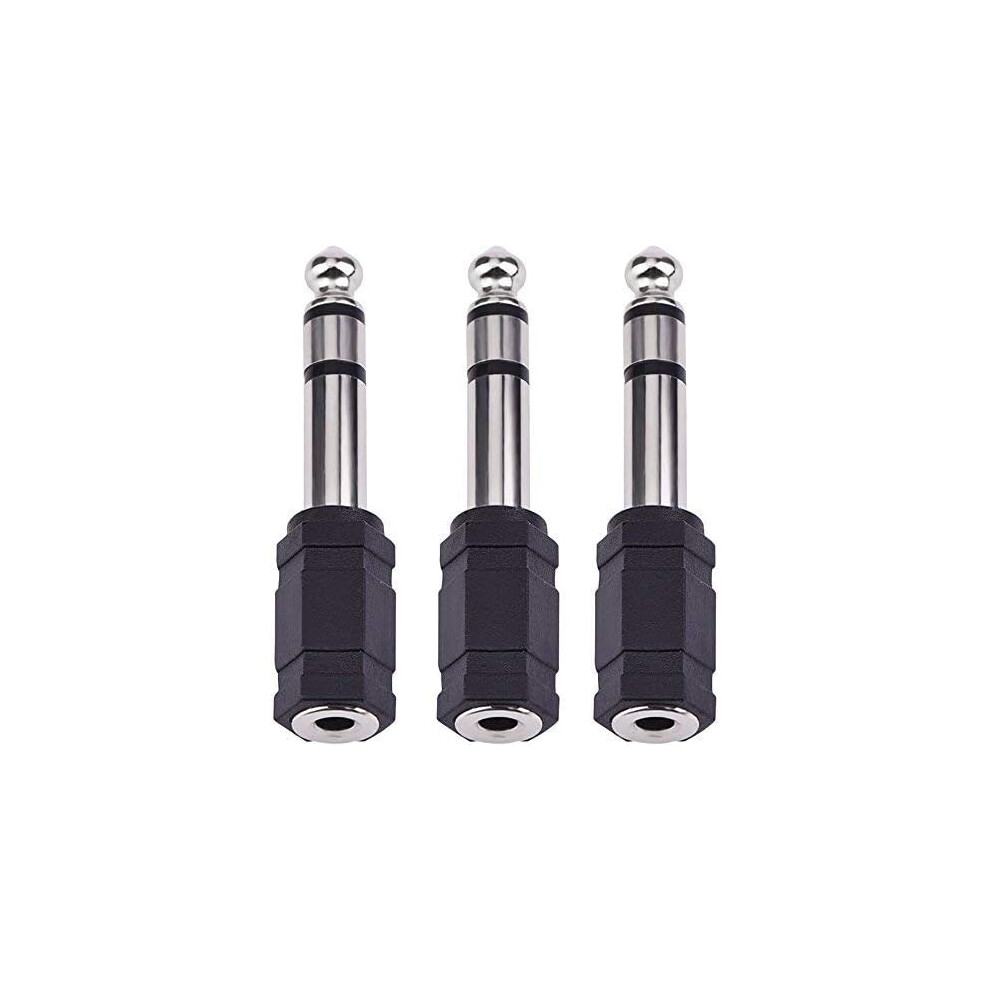 Mono Plug To 3.5Mm Adapter For Seamless Audio Connections, Lifetime Warranty Backed Stereo Headphone Adapter, For Professional Music Applications 9190834908816