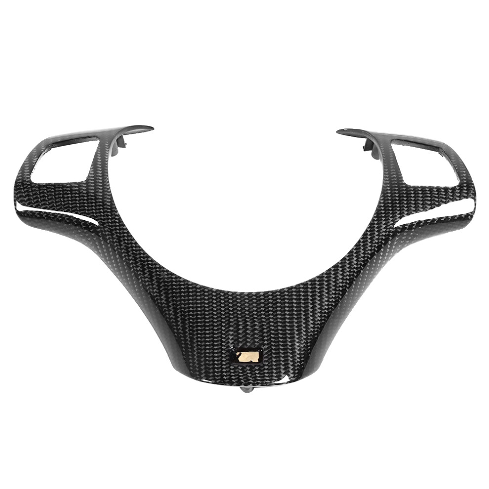 Anti Corrosion Steering Wheel Trim In Carbon Fiber Pattern Compatible With Bmw M3 E90 E92 E93 Models Offers Fade Resistant Durable Interior Upgrade 9437117560867