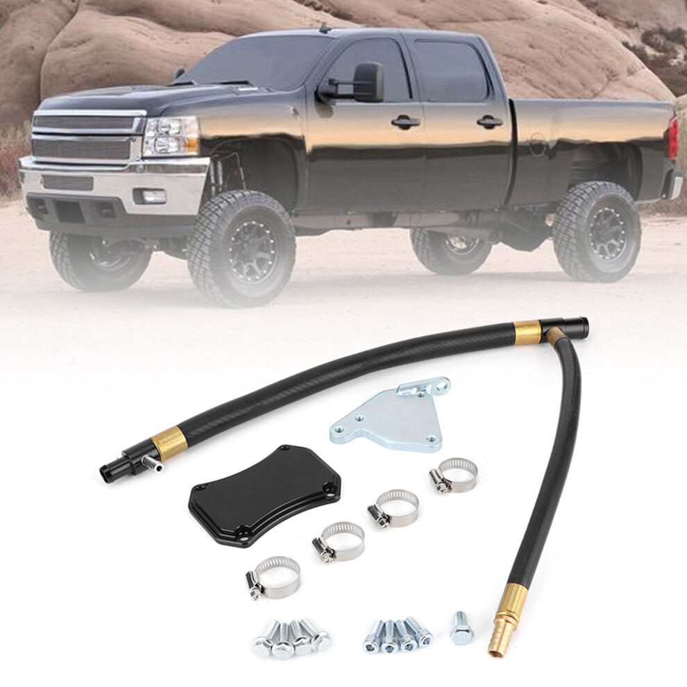 Duramax 6.6L Lml Egr Delete Kit 2011-2015 Alloy Rubber Cooling 4151379802835
