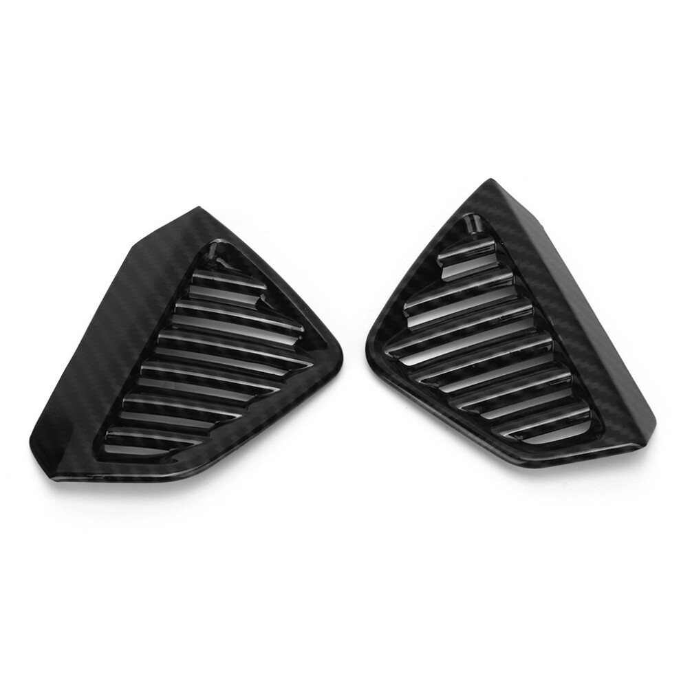 Abs Carbon Fiber Dashboard Air Vent Interior Trim Cover Decal Water-Resistant Scratch Resistant Adhesive Easy Install Uv Protect Non-Destructive 9190834474786