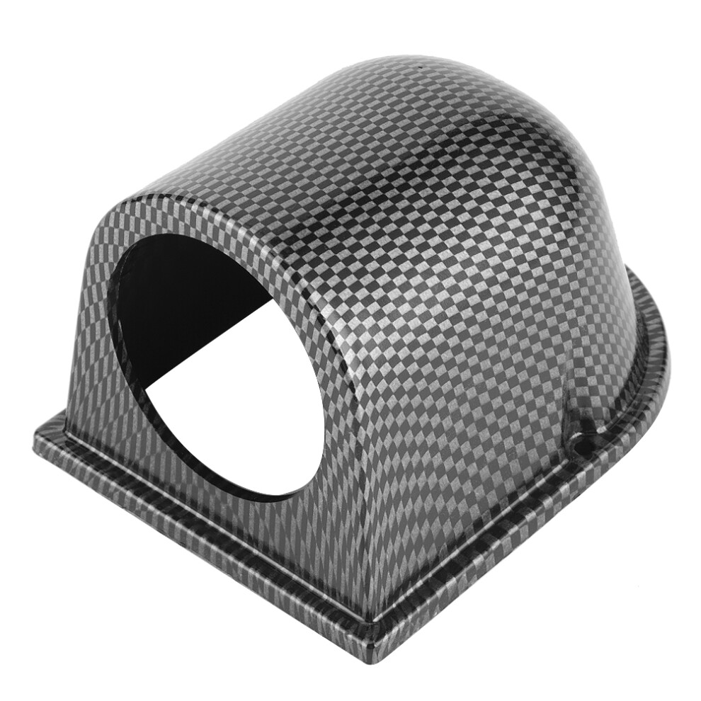 Car Refitting 52Mm Gauge Pod Mount Holder 2In Carbon Fiber Style Single Hole 6901379784499