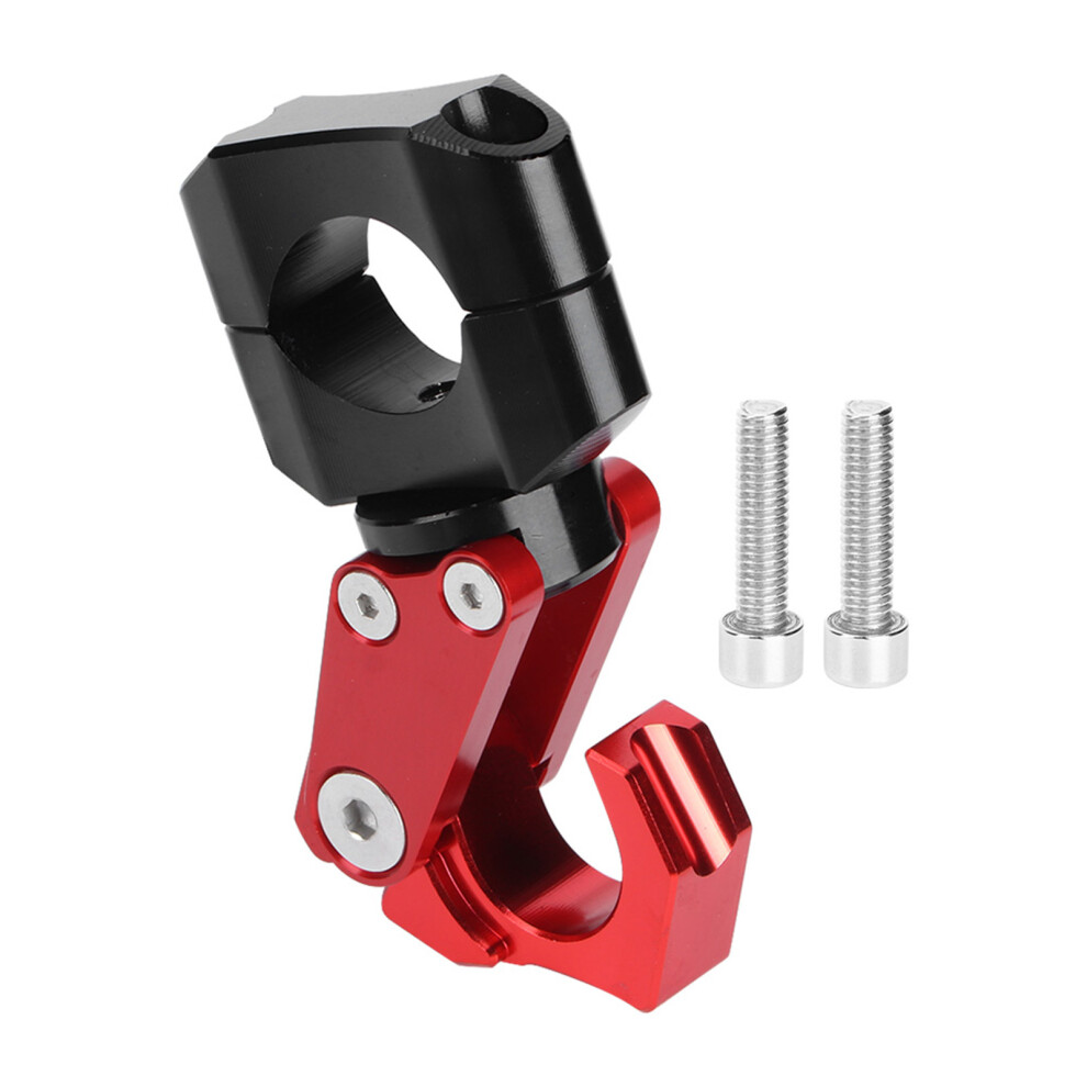 Cnc Aluminum Alloy Handlebar Hook Corrosion Resistant Universal Motorcycle Hook Easy Installation Sturdy And Firm Foldable Design Helmet Storage 9482828282041