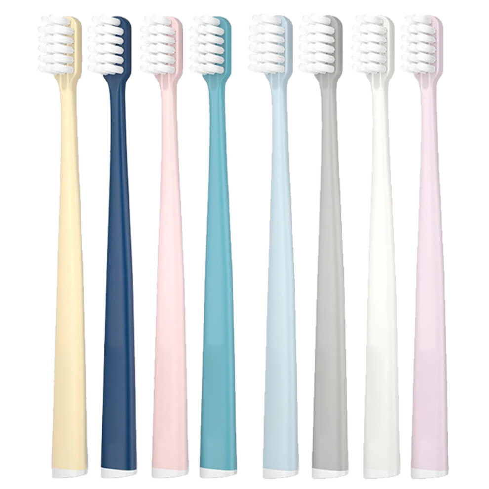 Soft Bristles Toothbrush, Ergonomic Manual Toothbrush for Sensitive Teeth, Eco Friendly Toothbrush with Comfortable Handle and High Density Bristles,