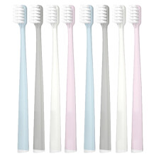 Soft Bristles Toothbrush, Ergonomic Manual Toothbrush for Sensitive Teeth, Eco Friendly Toothbrush with Comfortable Handle and High Density Bristles,