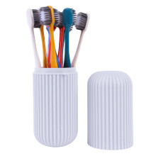 Gentle Toothbrush with Cushioned Brush Head for Comfortable Cleaning, Extra Soft Bristles Protect Enamel, Flexible Ergonomic Handle for Sensitive Gums