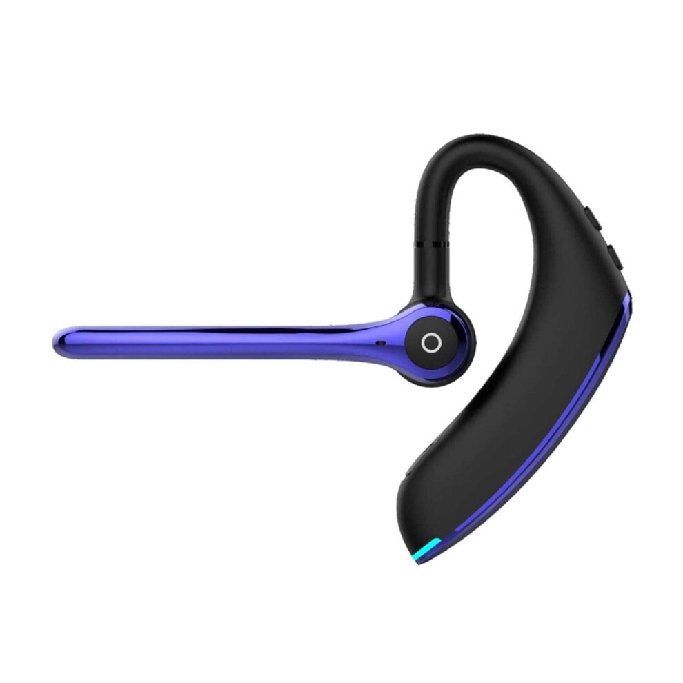 Abv Sporte Tooth Earpiece V5.0 Noise Cancelling Mic 16H Talk Time Hands For Cell Phones Blue/Black 9189345971556